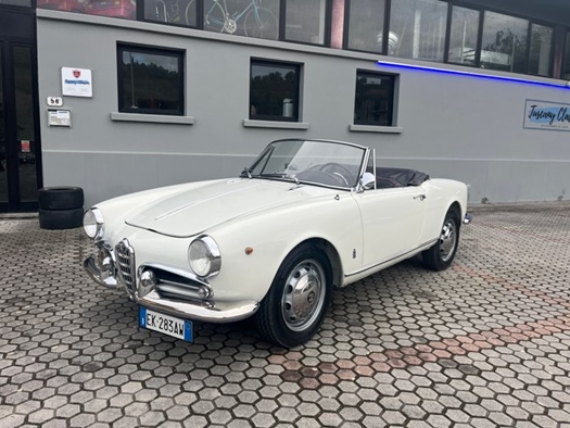 1960 Alfa Romeo Giulietta Spider 1300 oldtimer te koop