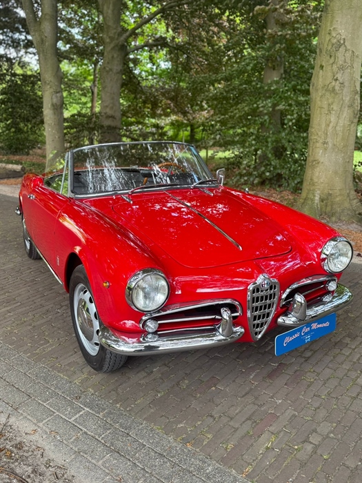 1961 Alfa Romeo Guilietta Spider oldtimer te koop