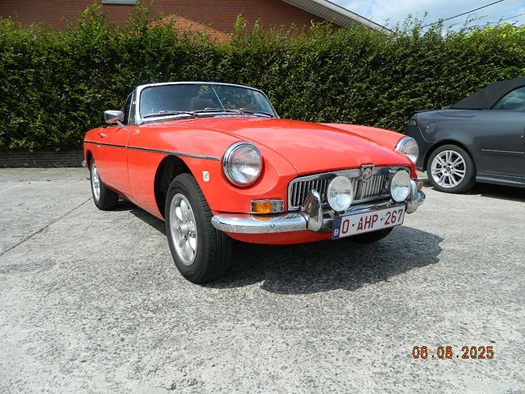 MG B oldtimer te koop