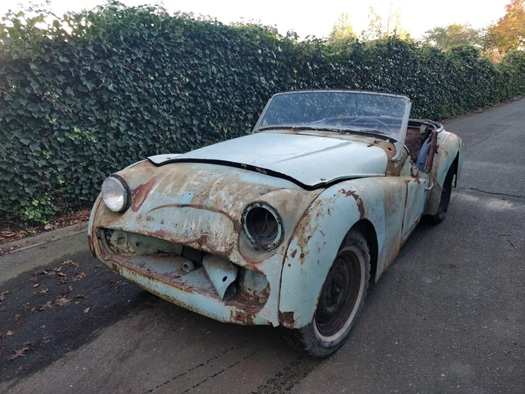 1957 Triumph TR3A  oldtimer te koop