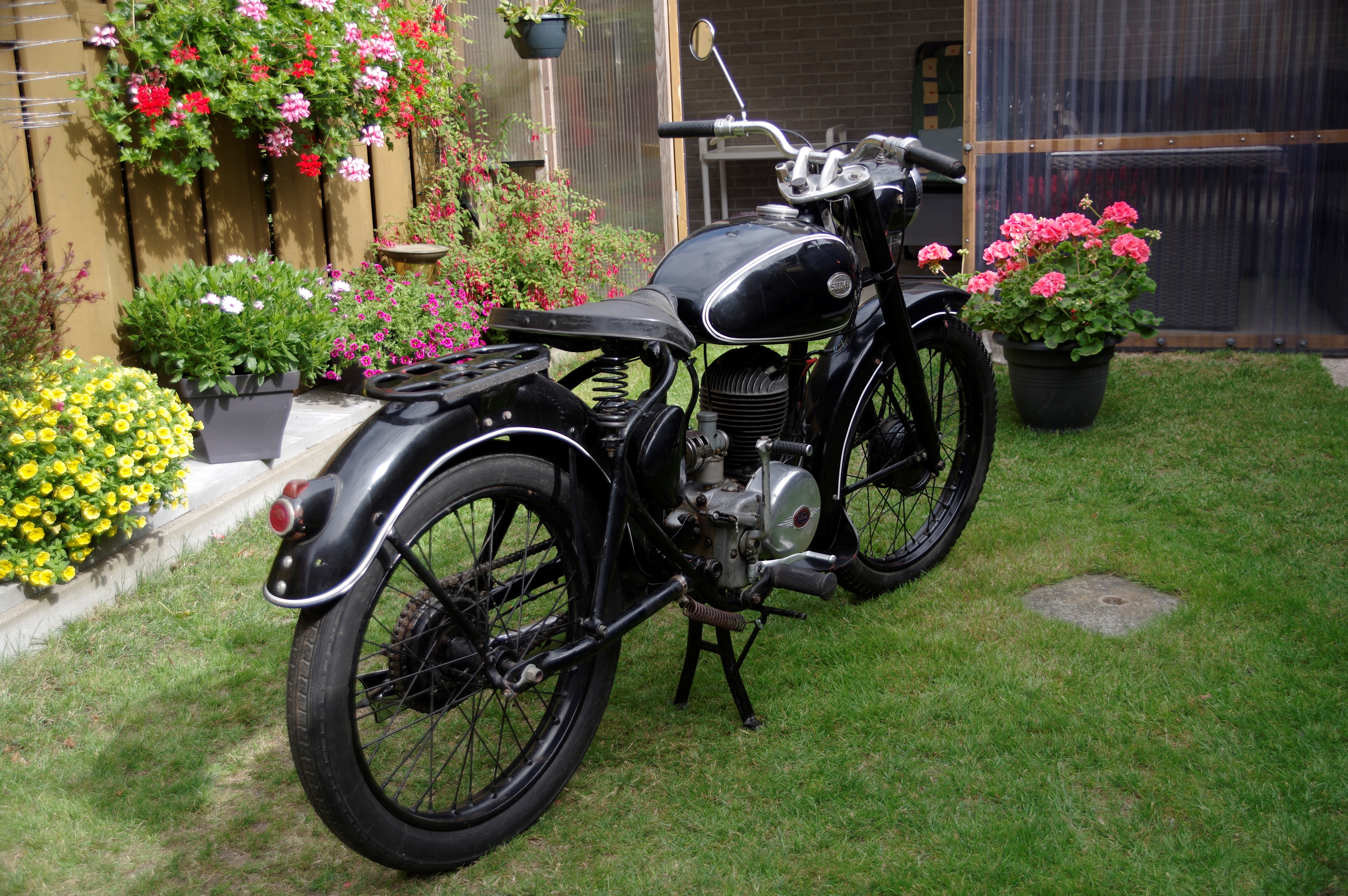1955 Socovel 200 cc oldtimer motorfiets te koop