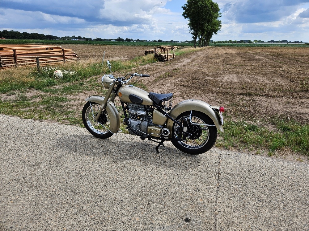 1951 Sunbeam S8 oldtimer motorfiets te koop