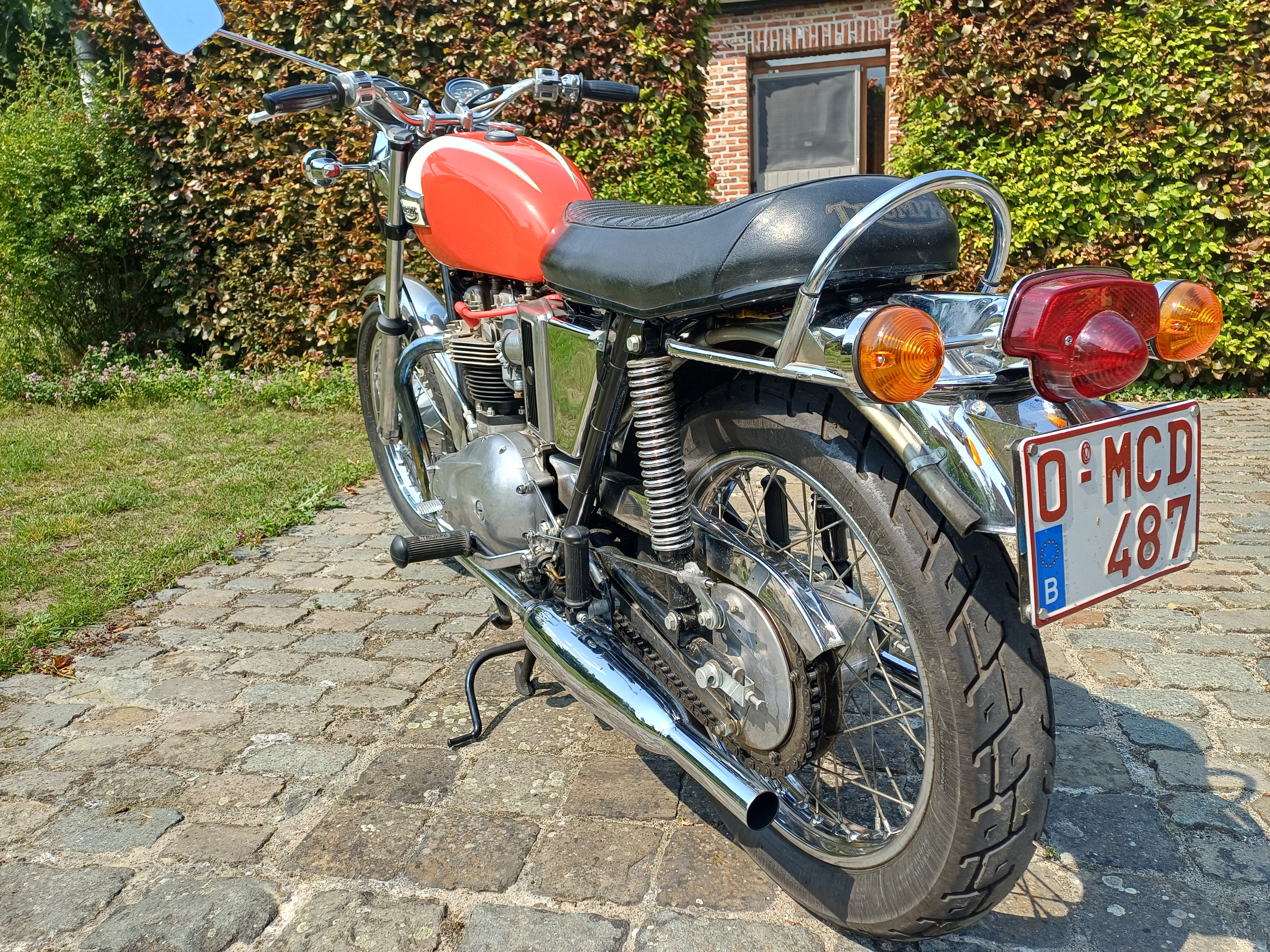 1973 Triumph Bonneville T120 oldtimer motorfiets te koop