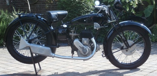 1937 Terrot HD350 vooroorlogse oldtimer motorfiets te koop