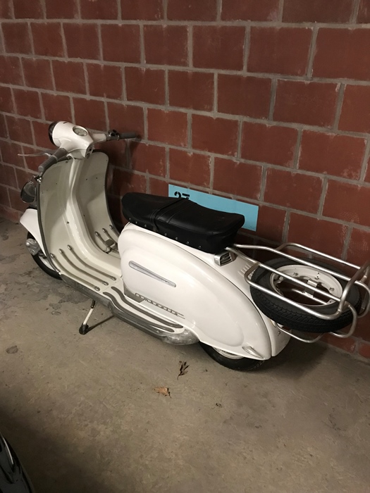 1961 Lambretta 150 li oldtimer motorfiets te koop