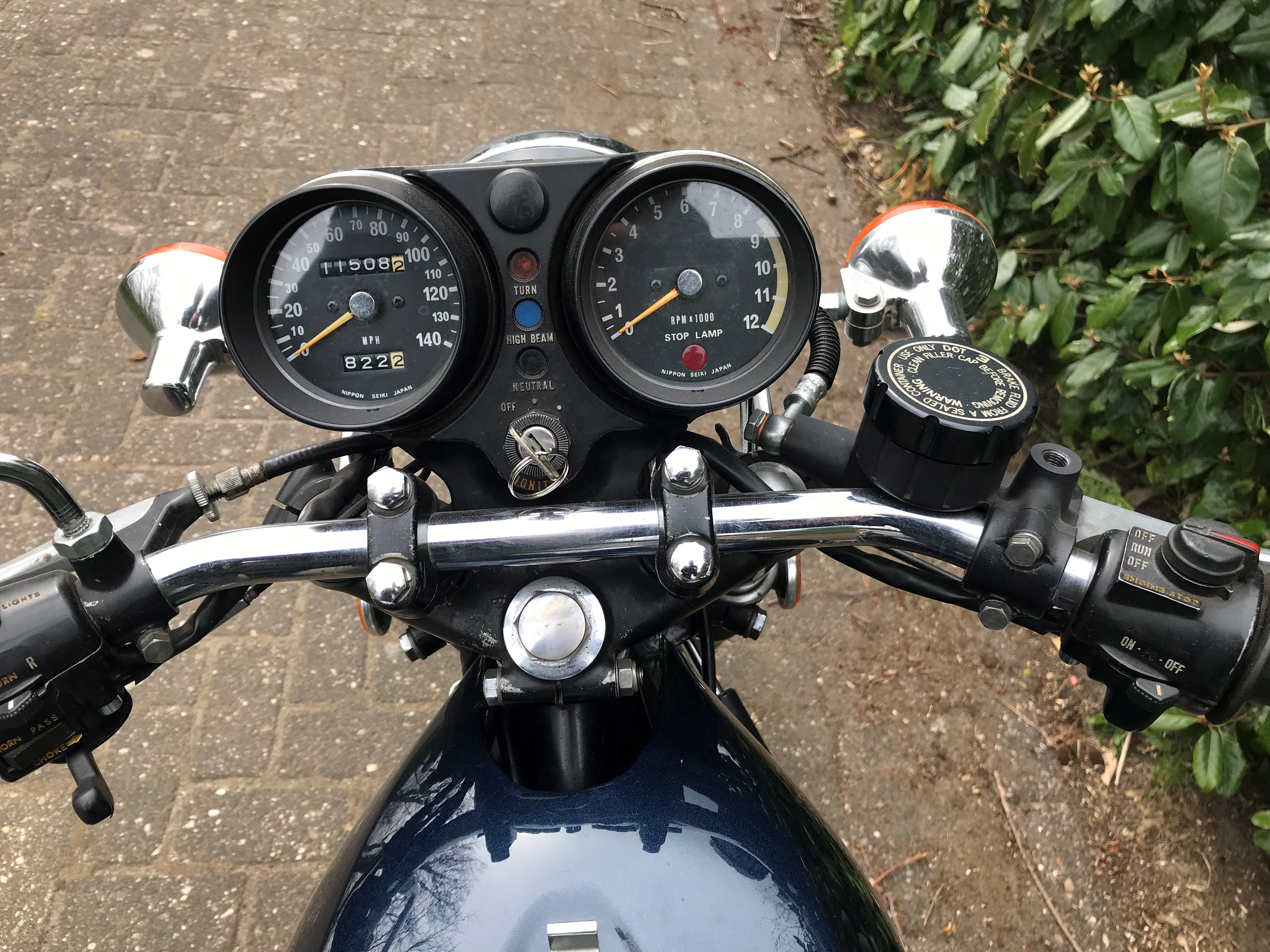 1974 Kawasaki H1E-500 Mach 3 oldtimer motorfiets te koop