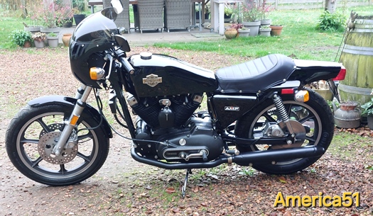 1977 Harley-Davidson XLCR Caferacer  oldtimer te koop