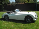 1955 Jaguar xk 140 dhc oldtimer te koop