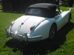 1955 Jaguar xk 140 dhc oldtimer te koop