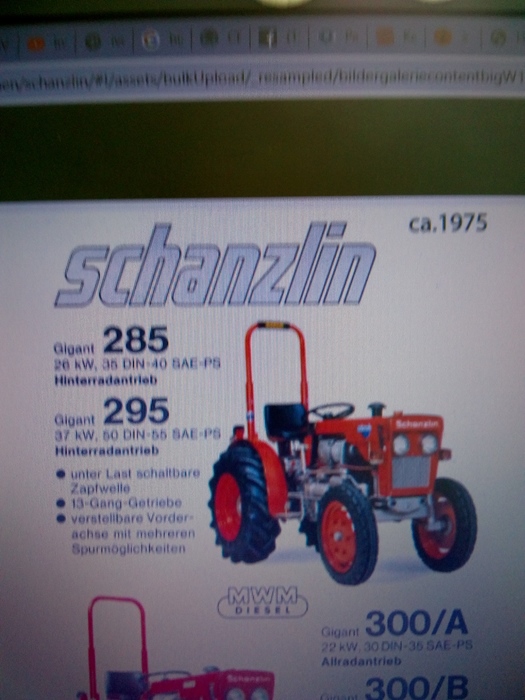 1972 Schanzlin Gigant 295 Tuinbouwtrekker oldtimer tractor te koop