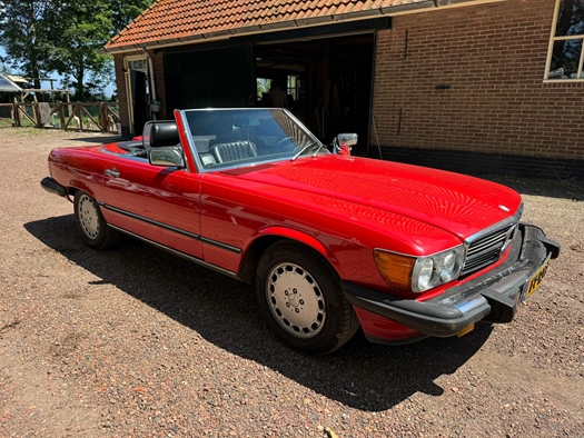 1986 Mercedes 560SL oldtimer te koop