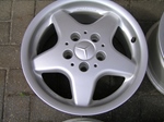 Mercedes  15 inch brede Velgen oldtimer te koop
