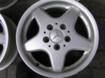 Mercedes  15 inch brede Velgen oldtimer te koop