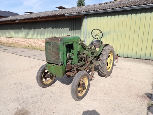 1938 John Deere L Unstyled with cultivator vooroorlogse oldtimer tractor te koop