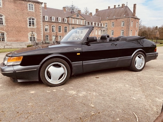1990 Saab 900 TURBO 16 cabriolet oldtimer te koop
