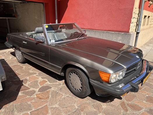 1986 Mercedes 560SL oldtimer te koop