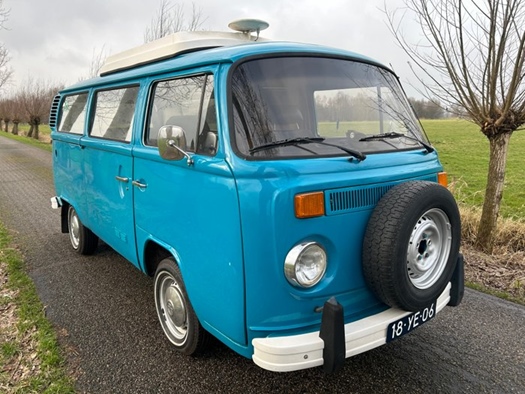 1976 Volkswagen T2b Camper oldtimer te koop