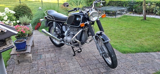 1973 BMW R60/5 oldtimer motorfiets te koop