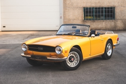 1972 Triumph TR6 overdrive oldtimer te koop