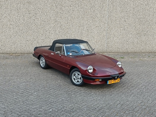 1983 Alfa Romeo spider 3 aerodinamica oldtimer te koop