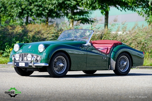 1961 Triumph TR3A Overdrive oldtimer te koop