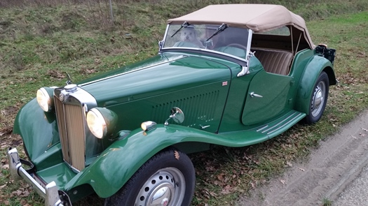 1951 MG TD oldtimer te koop