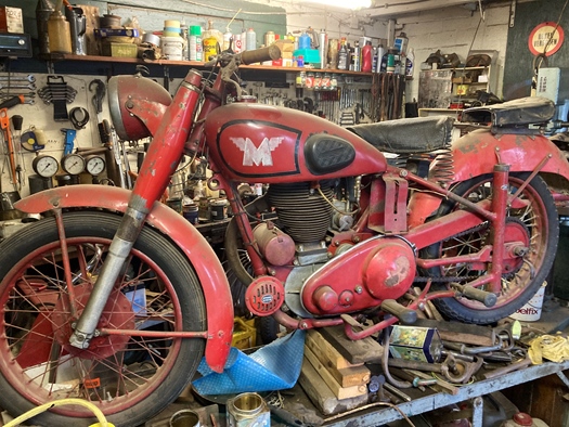 1941 Matchless G3L oldtimer motorfiets te koop