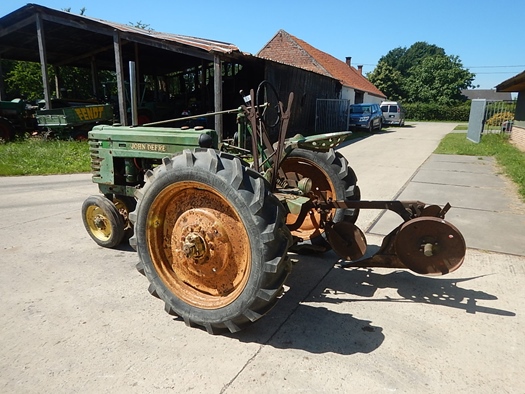 John Deere oldtimer tractor te koop