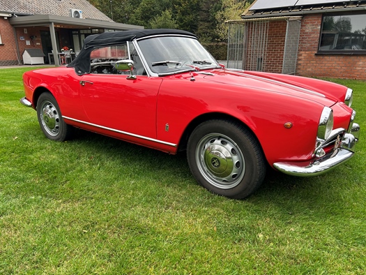 1962 Alfa Romeo Giuletta spider oldtimer te koop