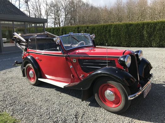 1935 BMW 319 4 venster cabrio vooroorlogse oldtimer te koop