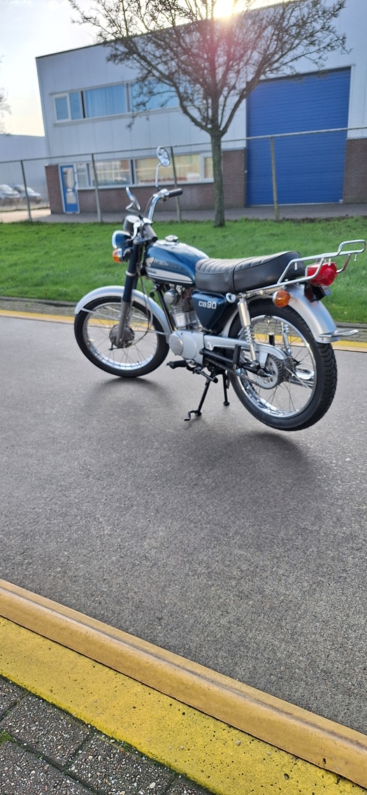 1972 Honda oldtimer motorfiets te koop