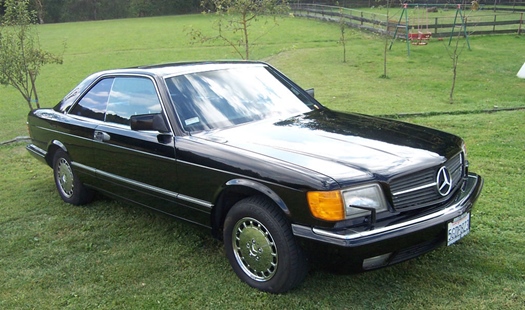 1989 Mercedes 560 SEC oldtimer te koop
