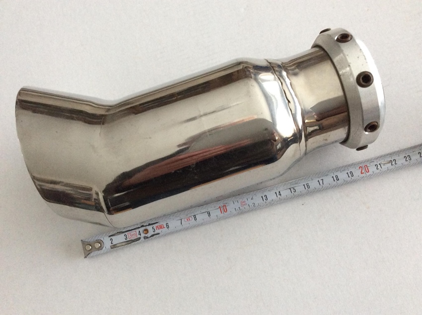 Uitlaat sierstuk chroom te koop