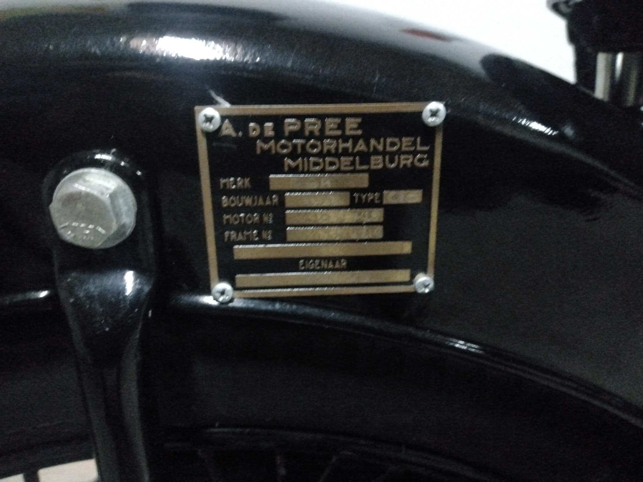 1956 BSA C11  oldtimer motorfiets te koop