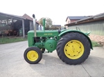 1948 John Deere D Styled with rare PTO oldtimer tractor te koop
