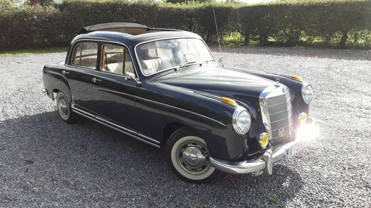 1959 Mercedes 220S oldtimer te koop