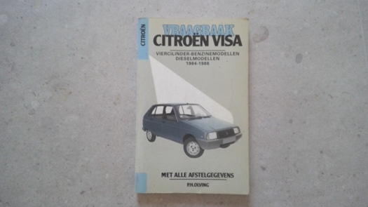 Vraagbaak Citroën Visa '84-'88 te koop