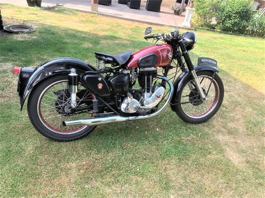 1953 Matchless g 3 ls oldtimer motorfiets te koop