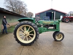 1936 John Deere B Unstyled, oldtimer tractor te koop