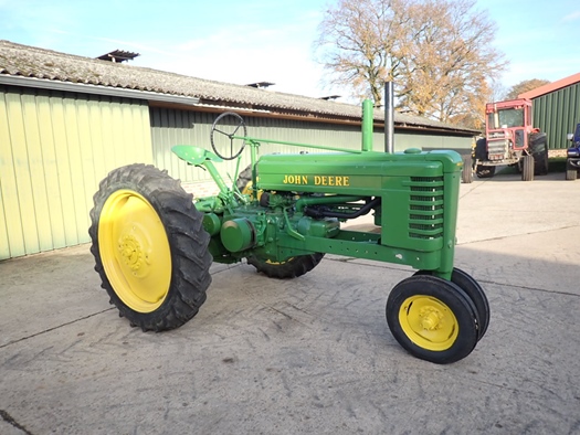 1941 John Deere B Styled, Hand start oldtimer tractor te koop