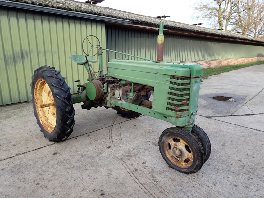1941 John Deere H hand start. oldtimer tractor te koop