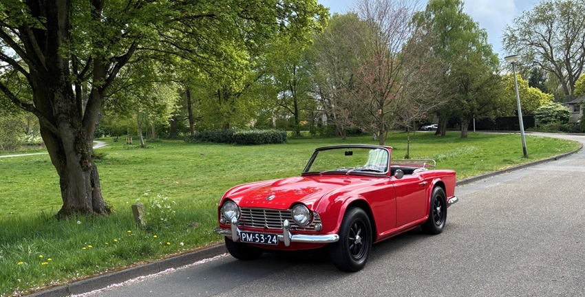 1961 Triumph tr4 price reduction oldtimer te koop