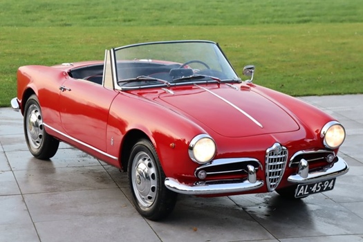 1956 Alfa Romeo Giulietta Spider 1300 oldtimer te koop