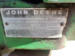1966 John Deere 1020V Vineyard Diesel. oldtimer tractor te koop