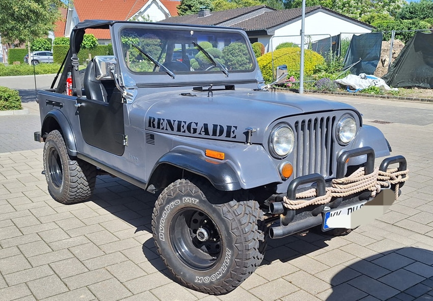 1977 Jeep CJ7 oldtimer te koop