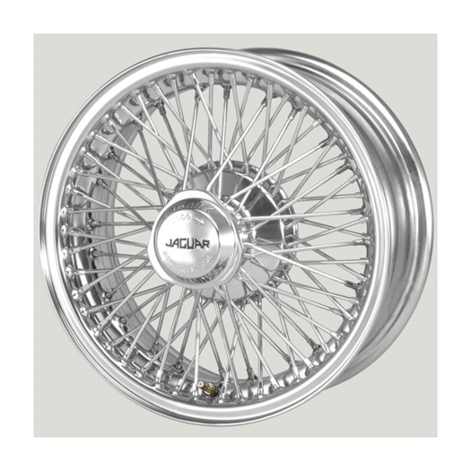 Nieuwe chromen spaakwielen voor Jaguar E-type V12 te koop