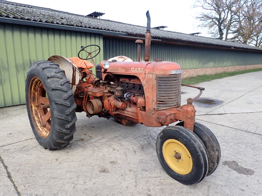 1954 Case SC row crop with Eagle Hitch oldtimer tractor te koop