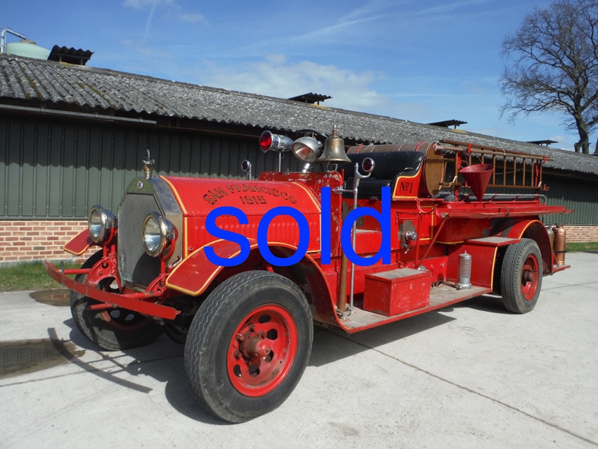 1915 Seagrave 16 Litre 6 Cylinder oldtimer vrachtwagen te koop