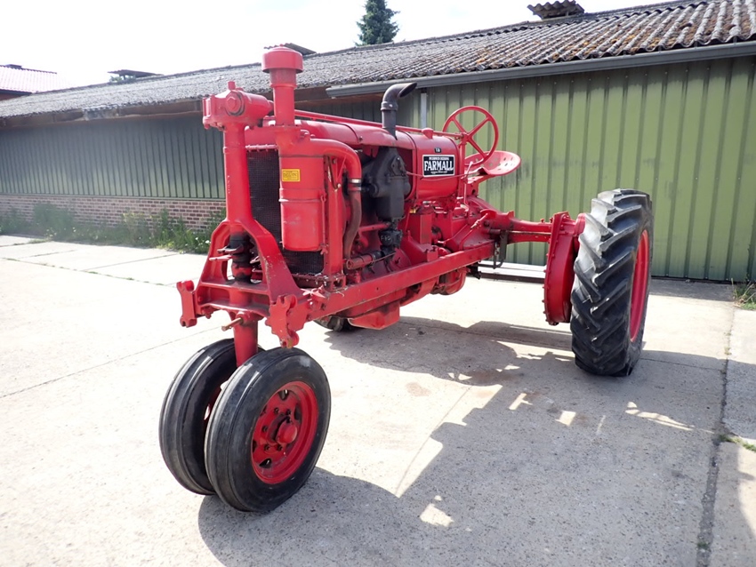 1936 International Farmall F30 with Heisler overdrive, 8 speed oldtimer tractor te koop