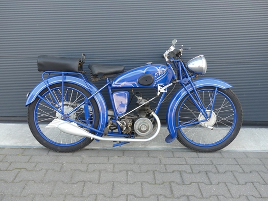 1939 Alcyon 125cc vooroorlogse oldtimer motorfiets te koop